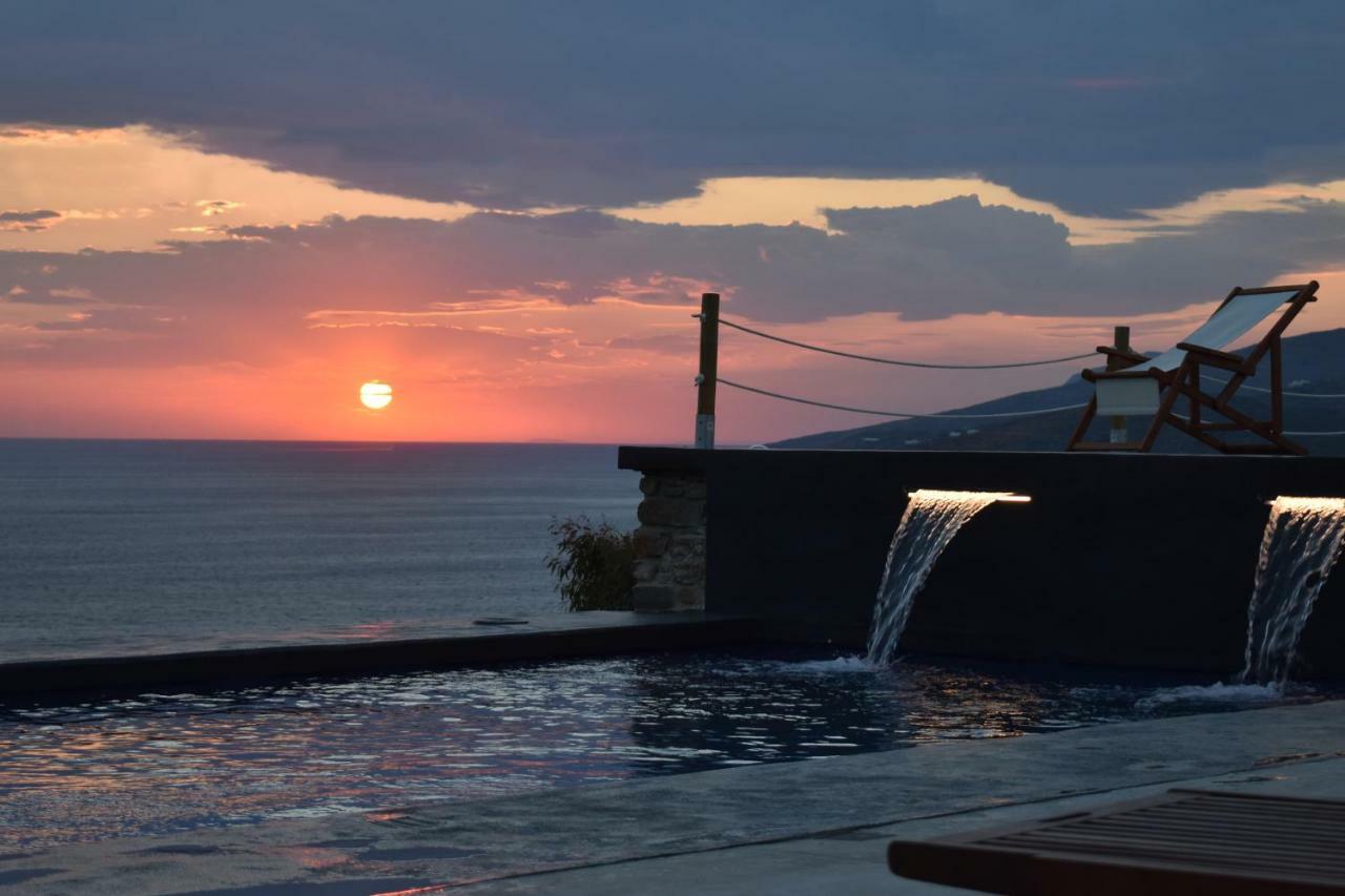 Avissalou Apartments Agios Romanos Bagian luar foto